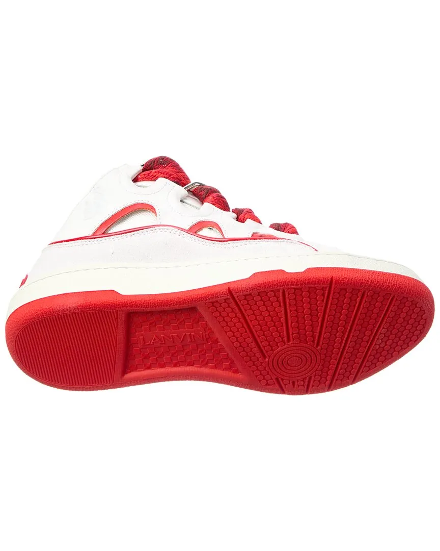 LANVIN Curb Leather Sneaker
