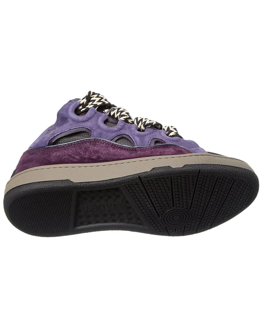 LANVIN Curb Suede Sneaker