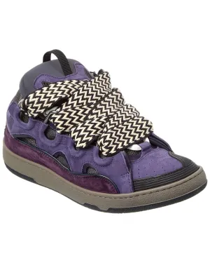 LANVIN Curb Suede Sneaker
