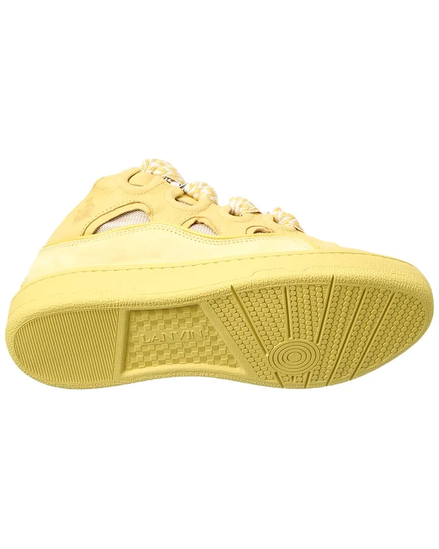 LANVIN Curb Suede Sneaker