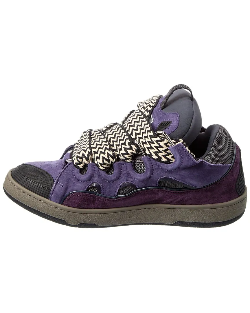 LANVIN Curb Suede Sneaker