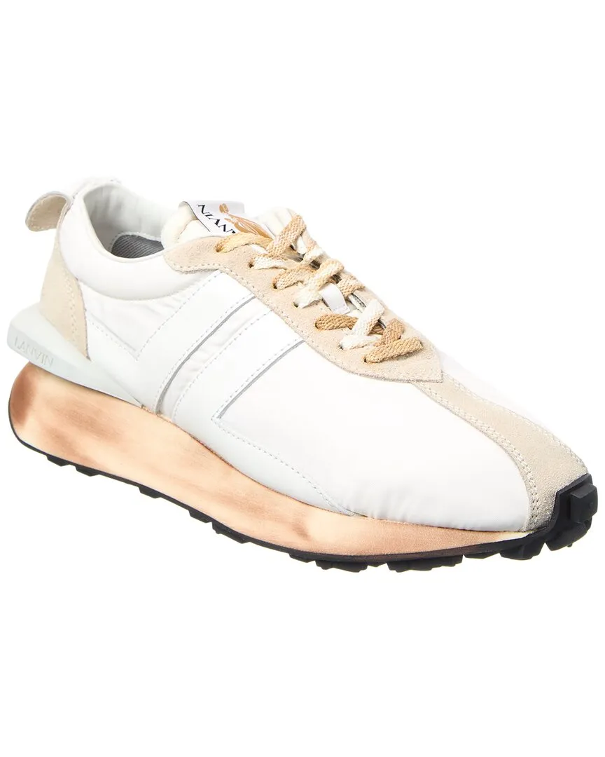 LANVIN Nylon & Suede Running Sneaker