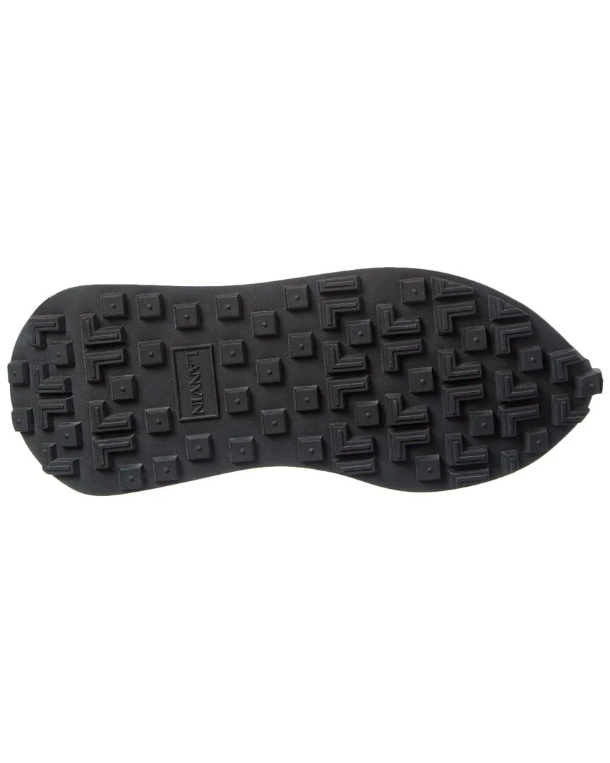 LANVIN Nylon & Suede Running Sneaker