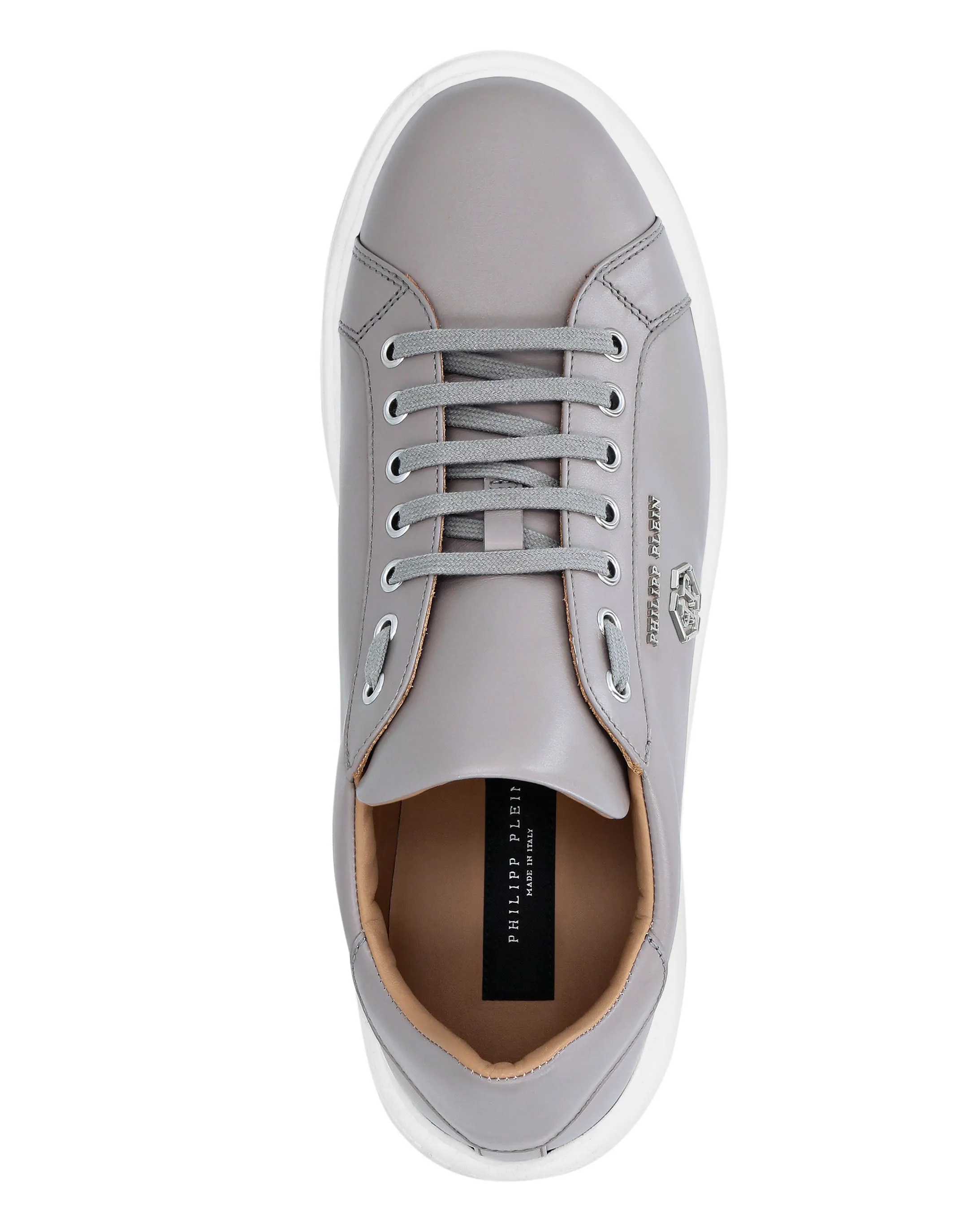 Leather Lo-Top Sneakers Hexagon