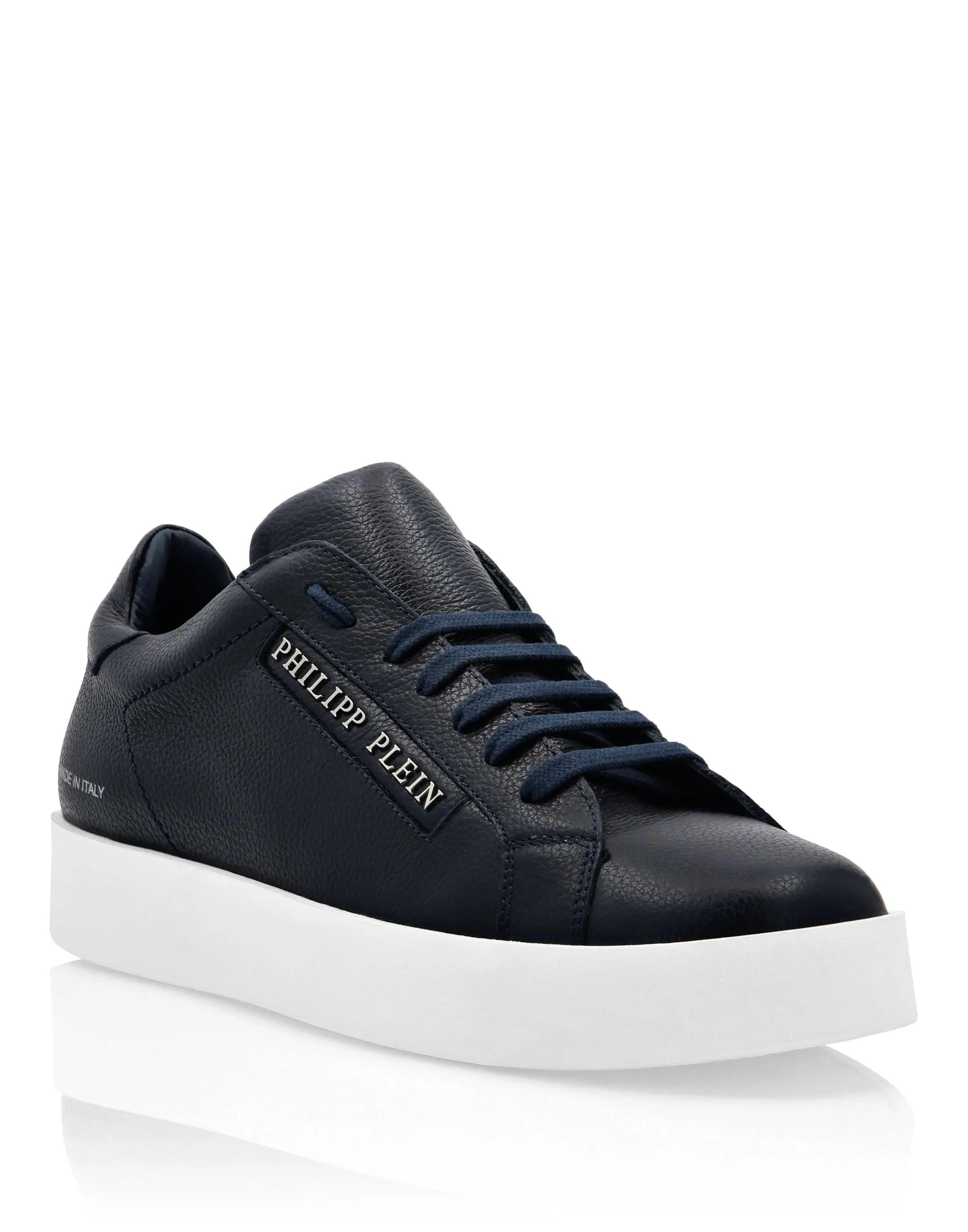 Leather Lo-Top Sneakers Philipp Plein TM