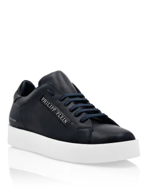 Leather Lo-Top Sneakers Philipp Plein TM