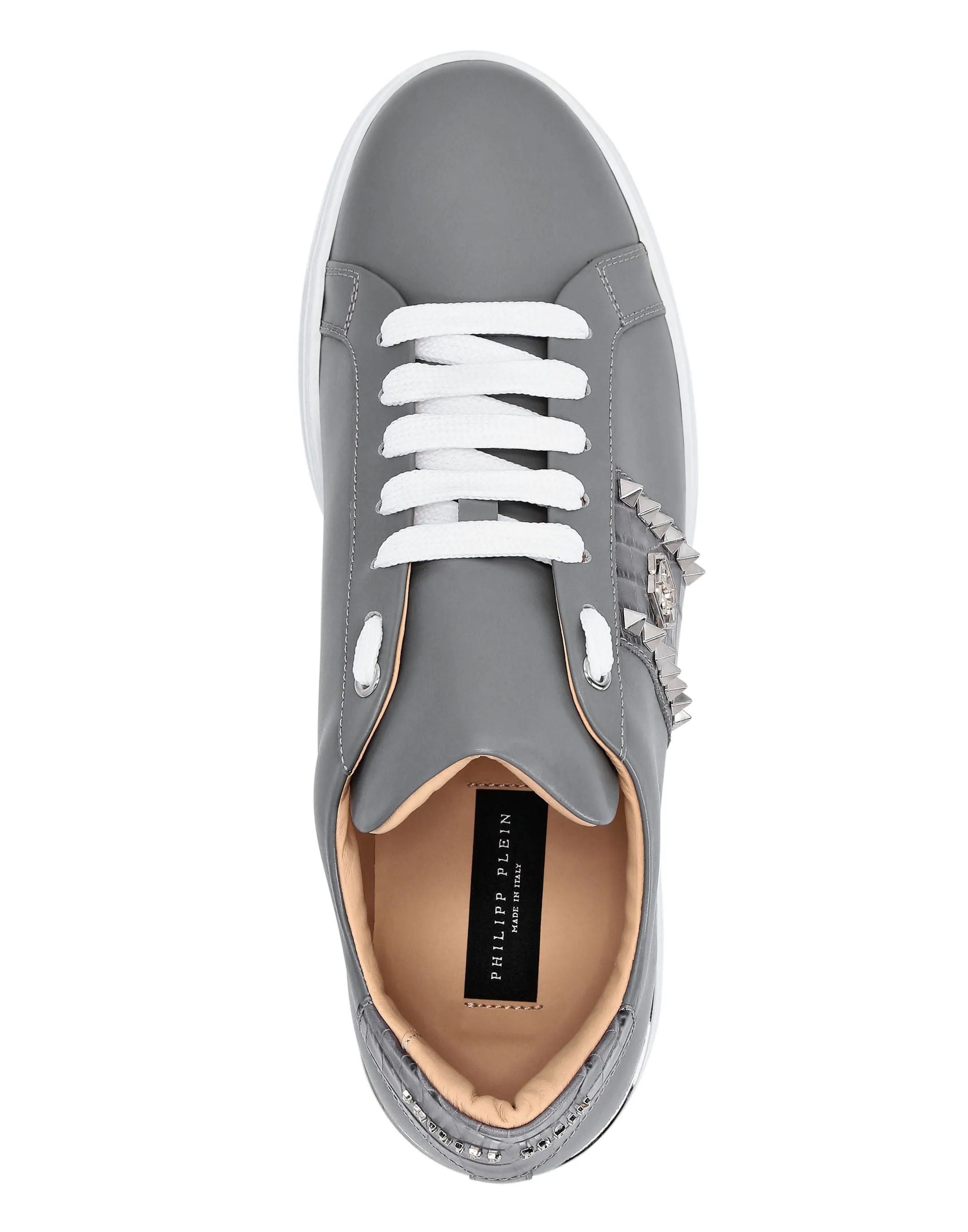 Leather Lo-Top Sneakers Signature