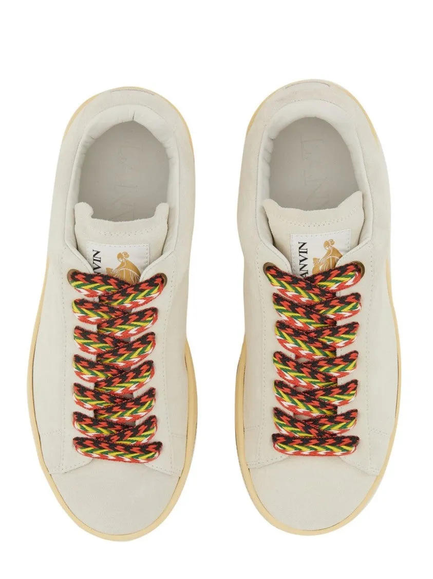 Leather Sneakers With Laces