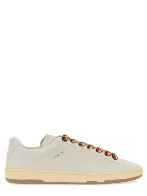 Leather Sneakers With Laces