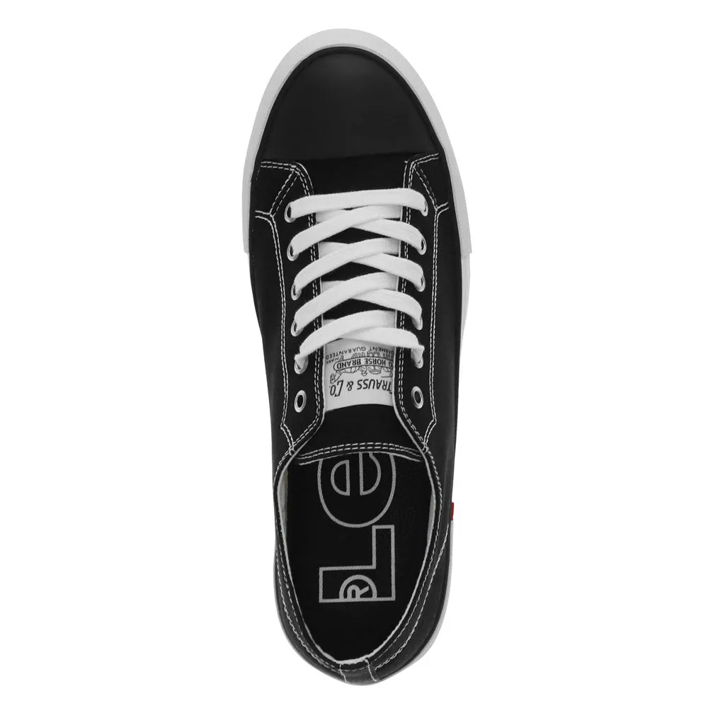 Levi's Mens Cain Canvas Casual Lace Up Sneaker Shoe