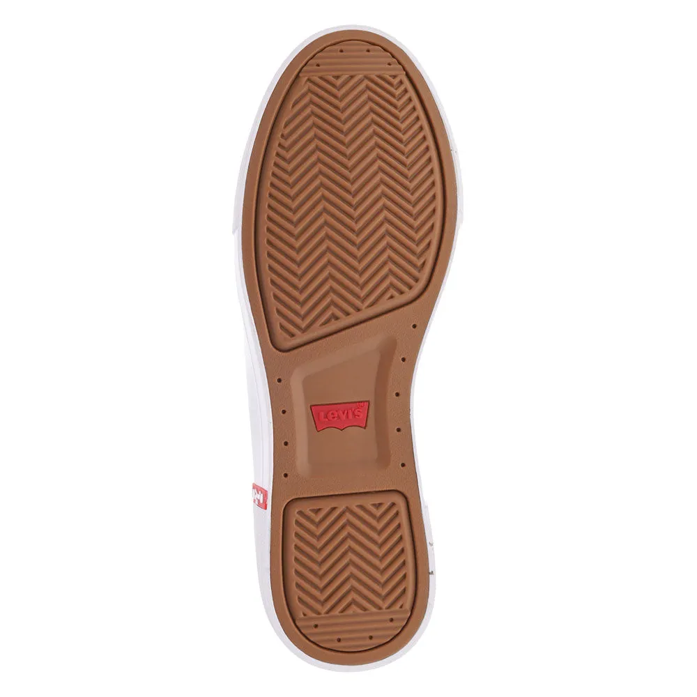 Levi's Mens Cain Canvas Casual Lace Up Sneaker Shoe