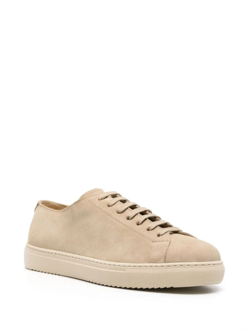 Logo-Debossed Suede Sneakers