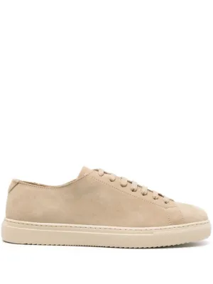 Logo-Debossed Suede Sneakers