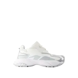 Low Top Sneakers - Leather - White