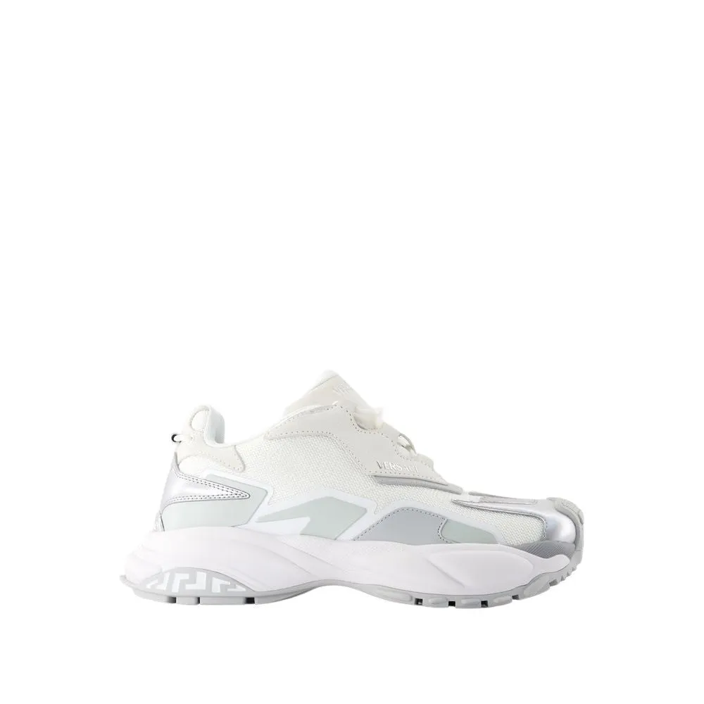 Low Top Sneakers - Leather - White