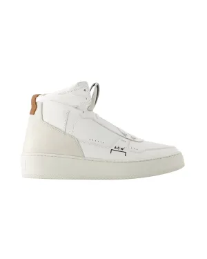 Luol Hi Top Ii Sneakers - A Cold Wall - Leather - Beige