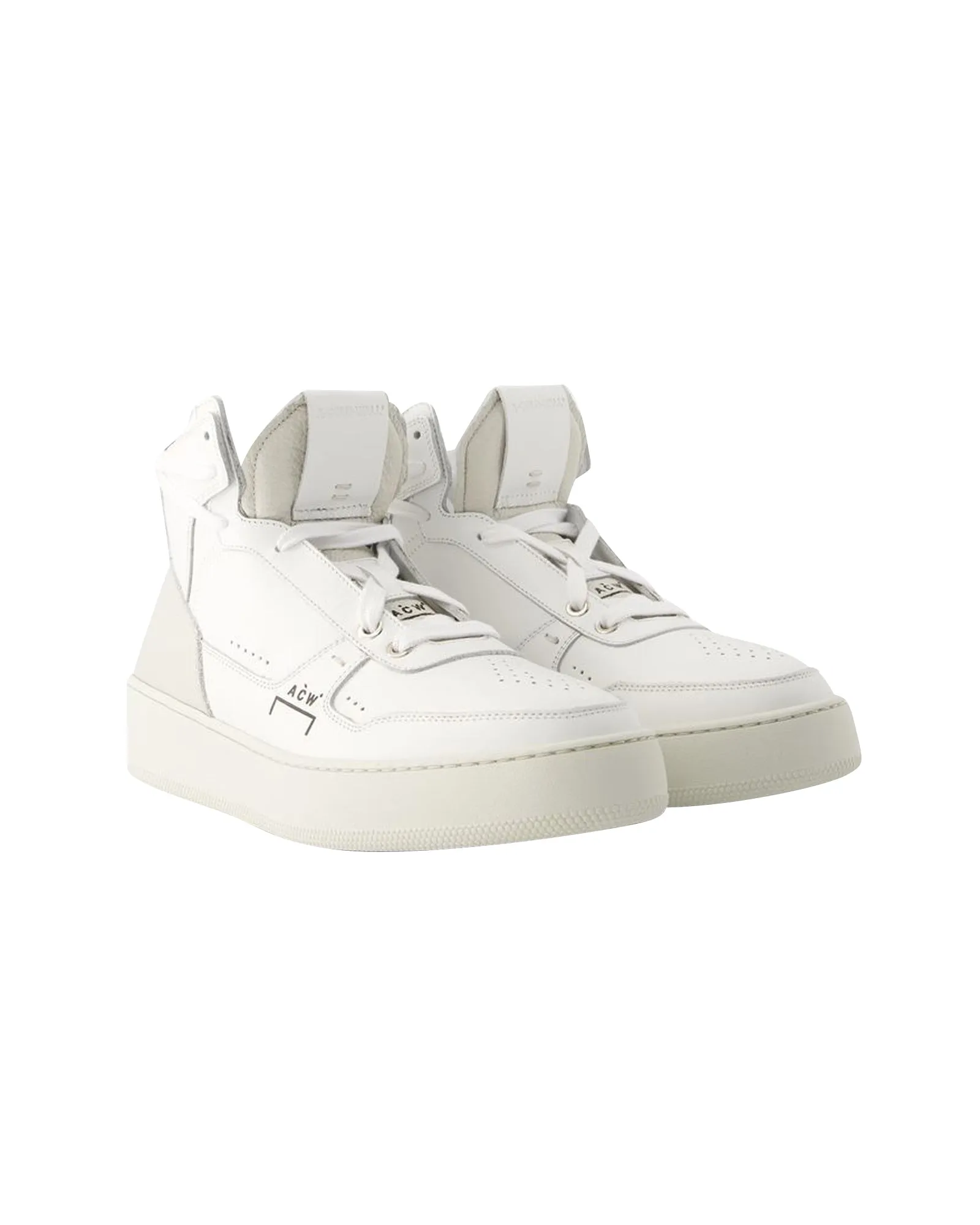 Luol Hi Top Ii Sneakers - A Cold Wall - Leather - Beige