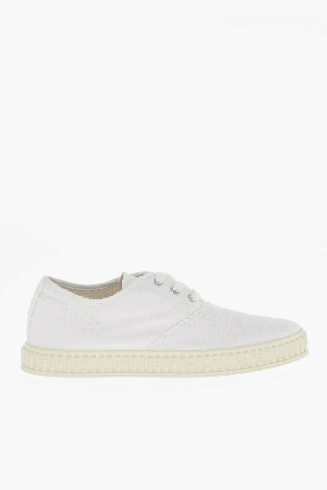 Maison Margiela Mm22 Canvas Low-Top Sneakers With Rubber Sole