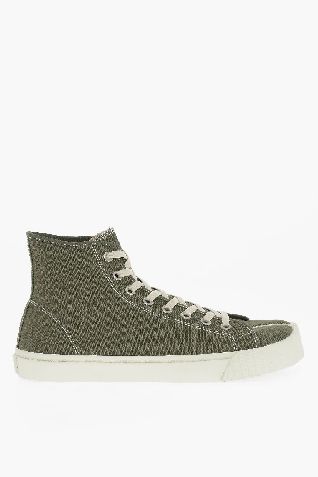 Maison Margiela MM22 Canvas TABI High-Top Sneakers