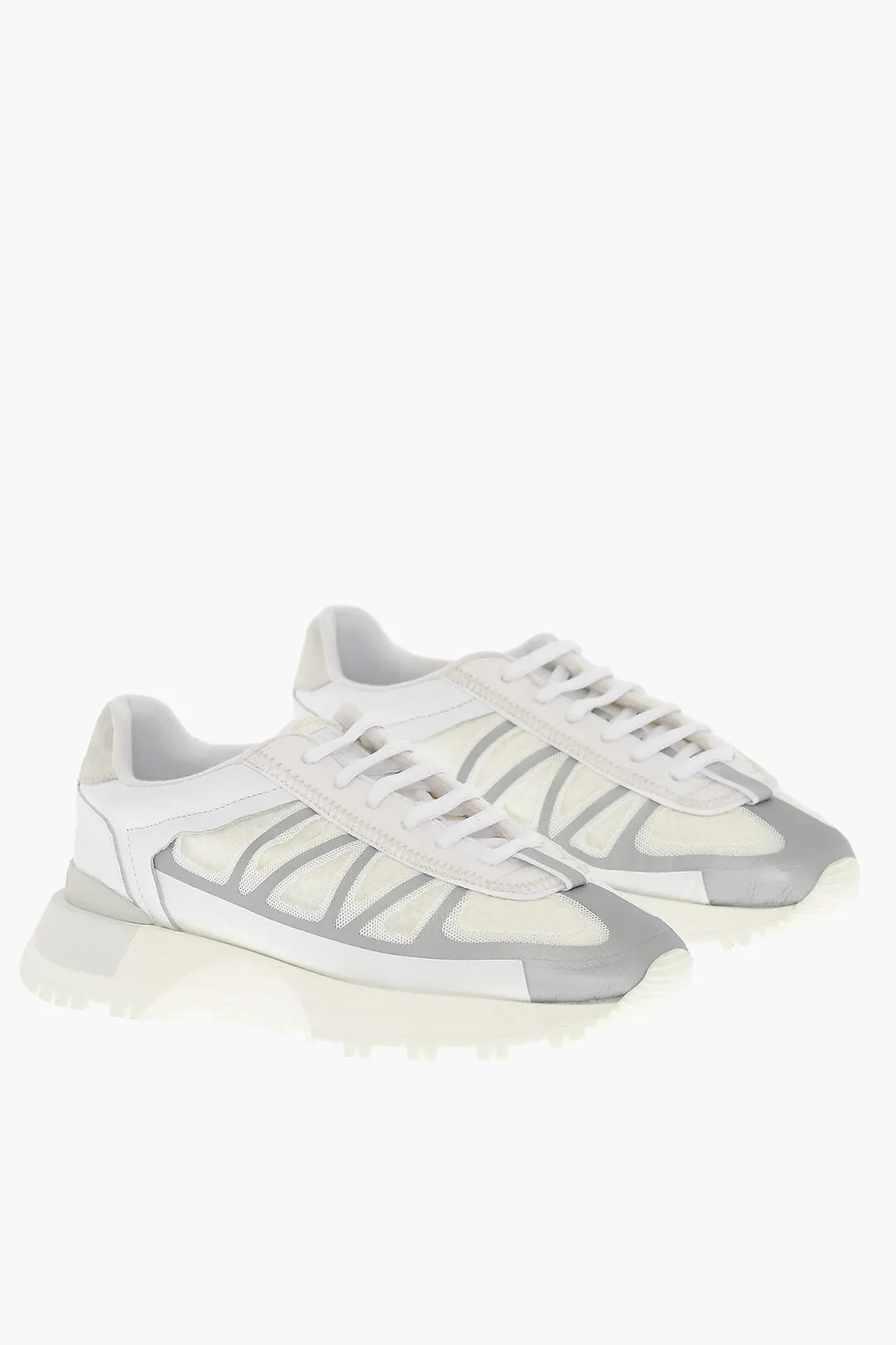 Maison Margiela Mm22 Low-Top Two Tone Sneakers