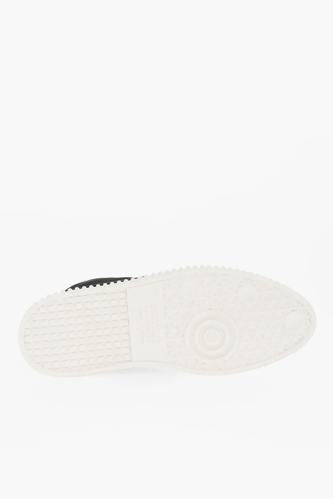 Maison Margiela Mm22 Solid Color Cotton High-Top Sneakers