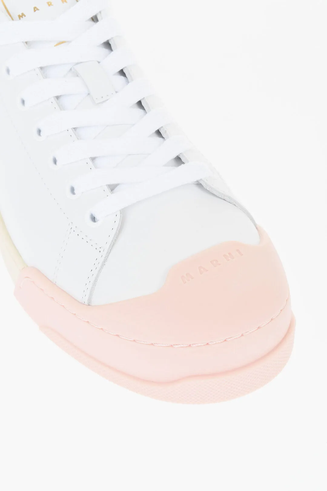 Marni Leather Low-Top Sneakers