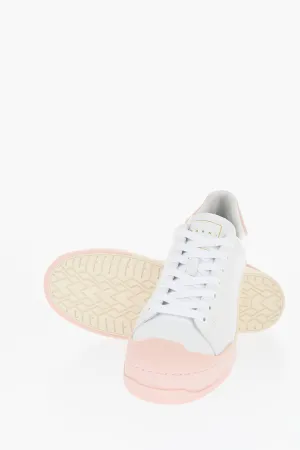 Marni Leather Low-Top Sneakers