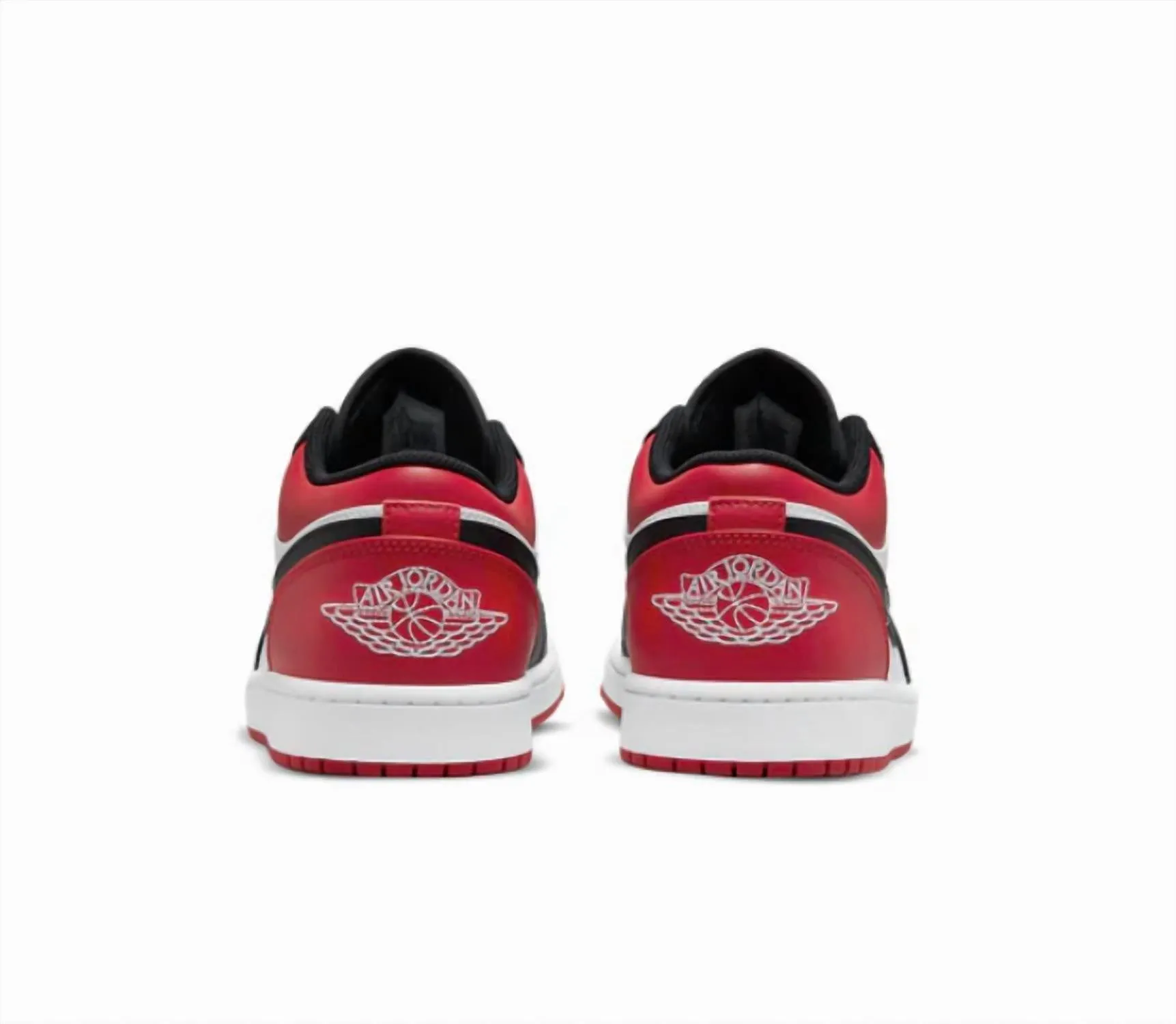 Men's Air Jordan 1 Low In Gym Red/white/black