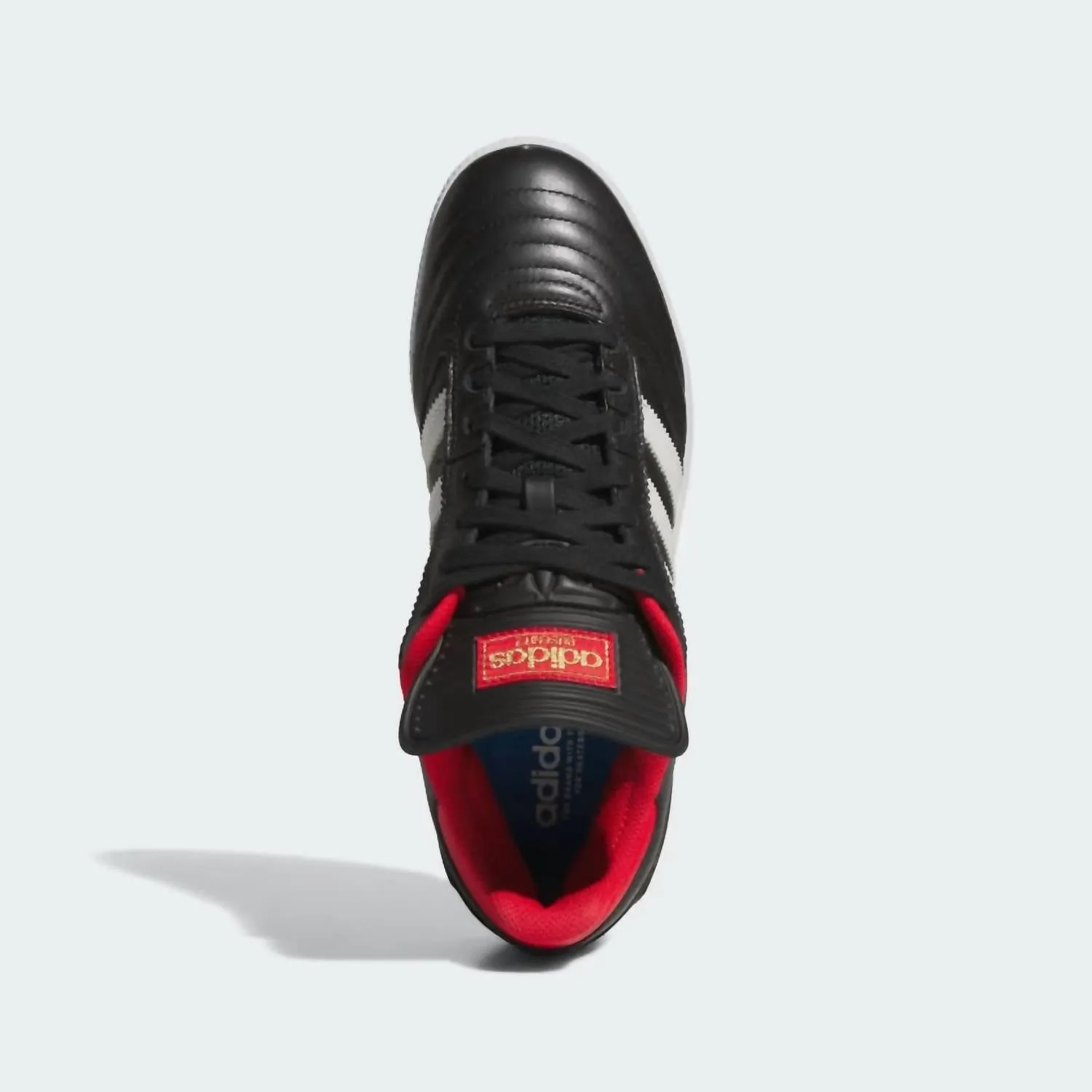 Men's Busenitz Core Skate Shoes In Core Black / Zero Metallic / Better Scarlet