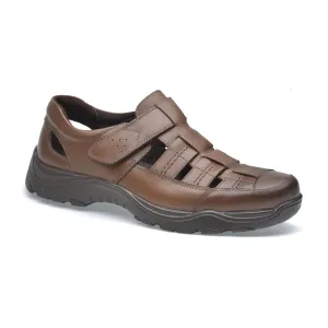 Men's Closed toe leather sandals- John