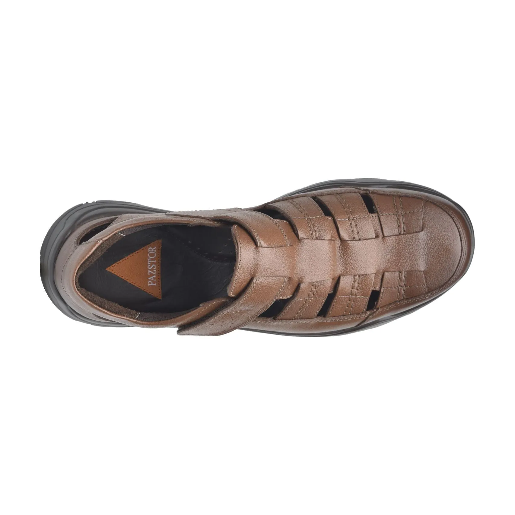 Men's Closed toe leather sandals- John