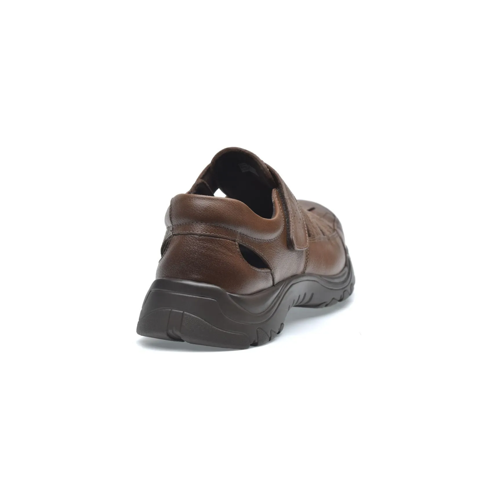 Men's Closed toe leather sandals- John