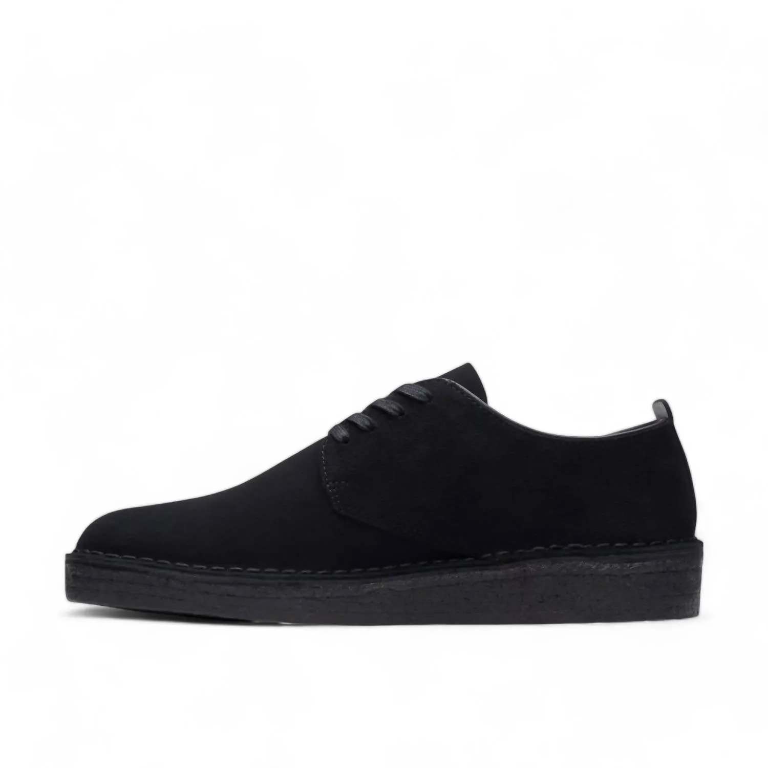 Men's Coal London Shoes In Black Suede