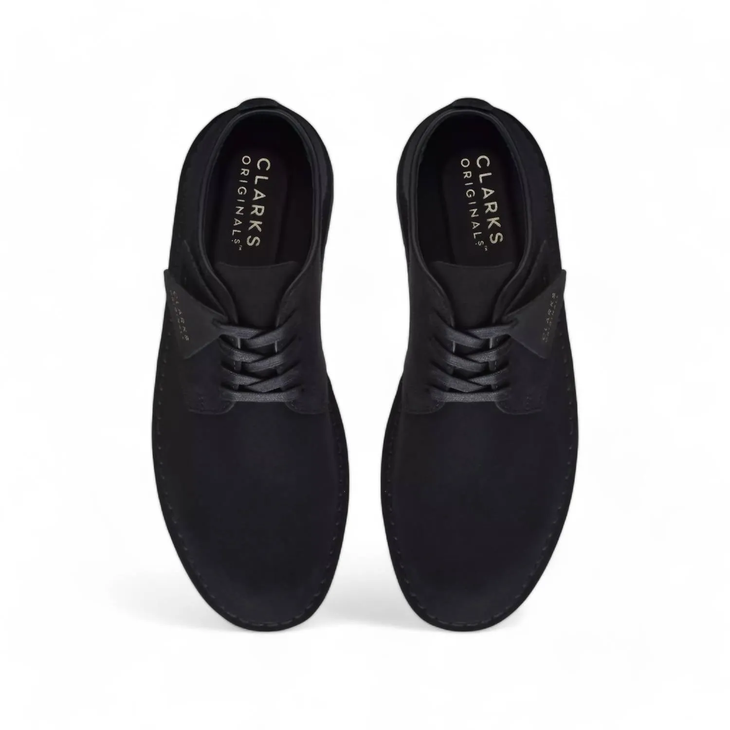 Men's Coal London Shoes In Black Suede