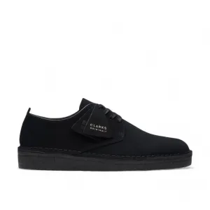 Men's Coal London Shoes In Black Suede