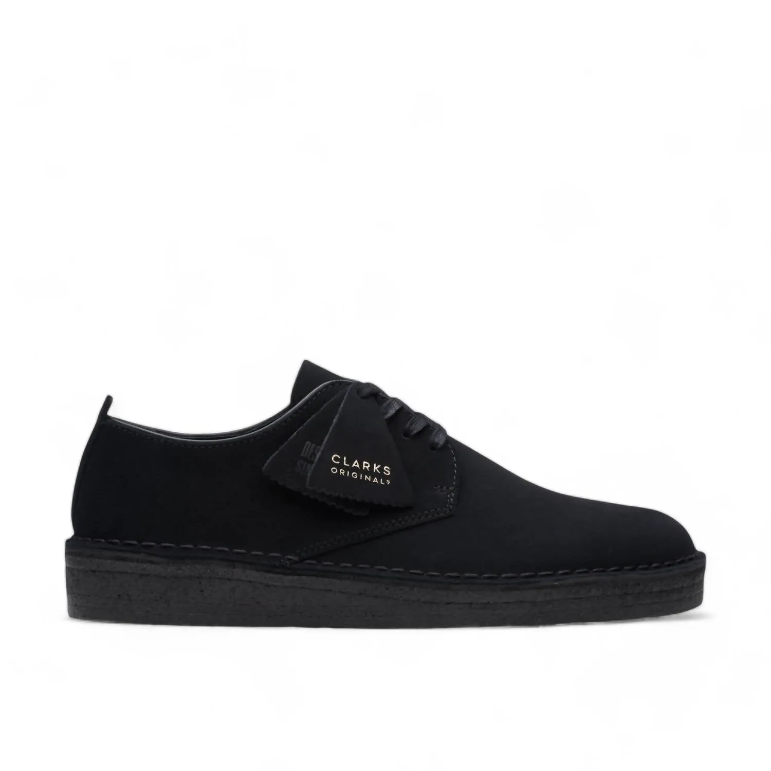 Men's Coal London Shoes In Black Suede