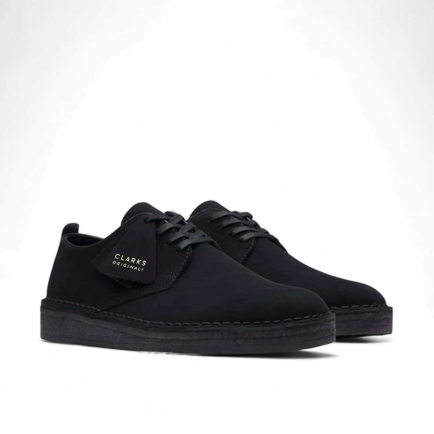 Men's Coal London Shoes In Black Suede