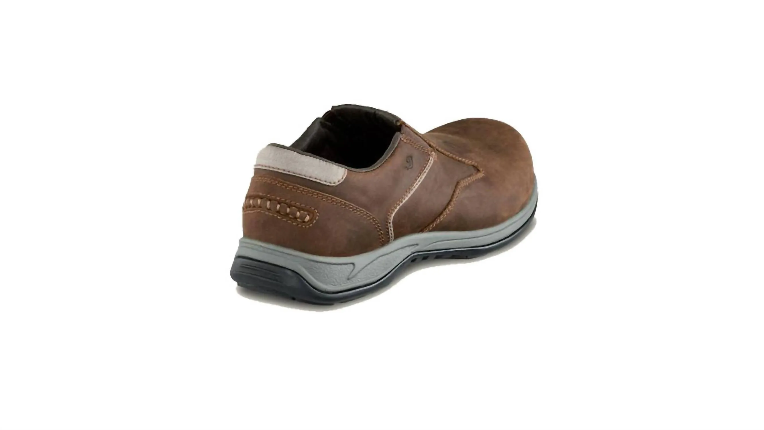 Men's Comfortpro Composite Toe Slip On Work Shoes In Brown