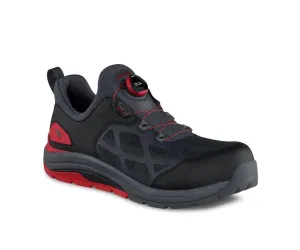 Men's Cooltech Athletics Composite Toe Work Sneakers In Black/red
