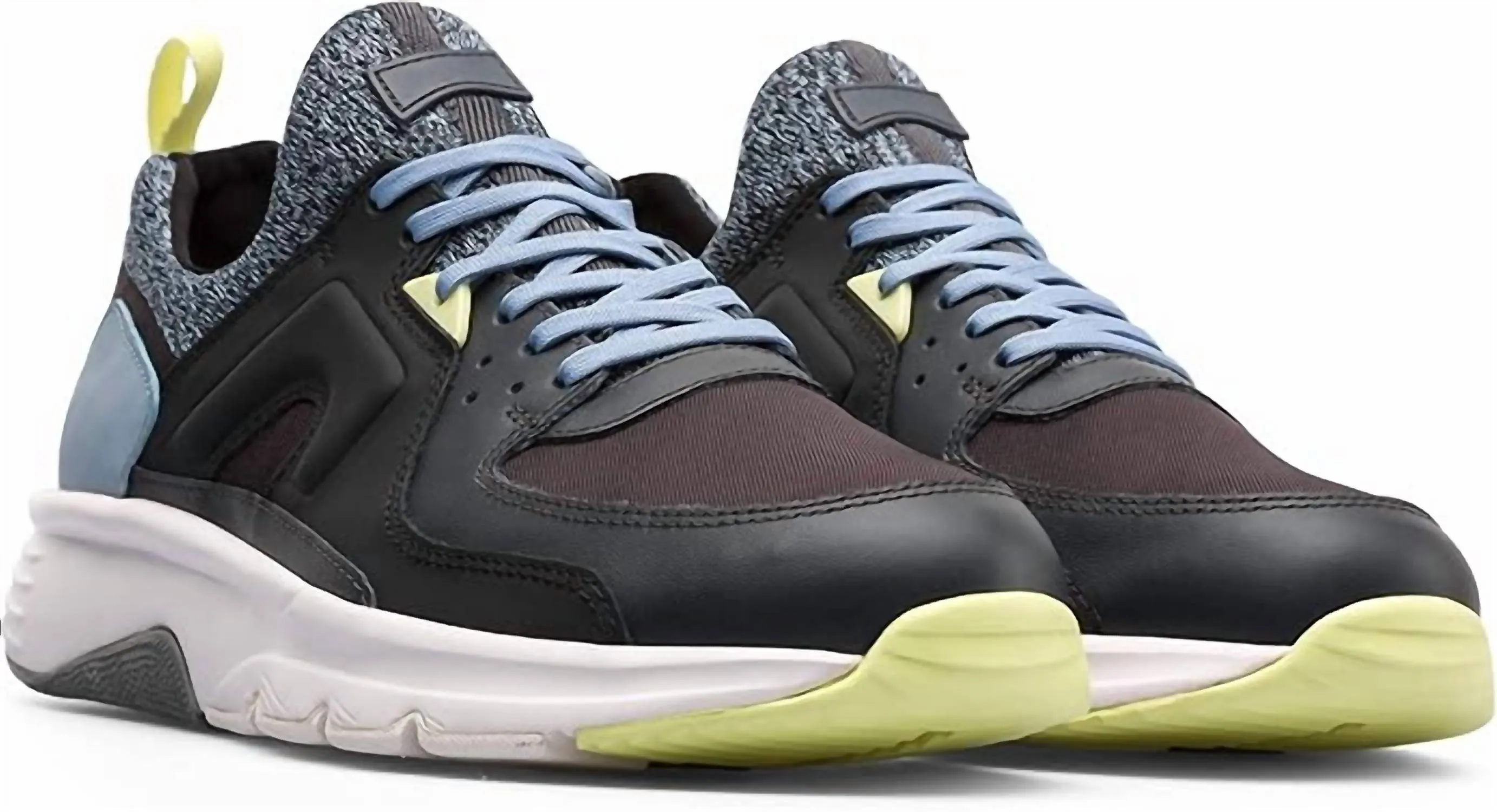 Men's Drift Sneakers Shoes In Softh.glom,mila.negro/kit Blan