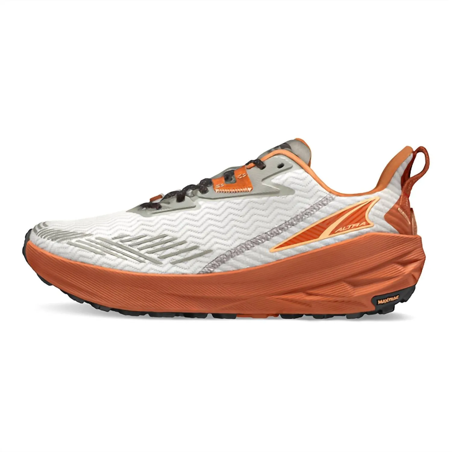 Men's Experience Wild Trail Running Sneakers In Gray/orange