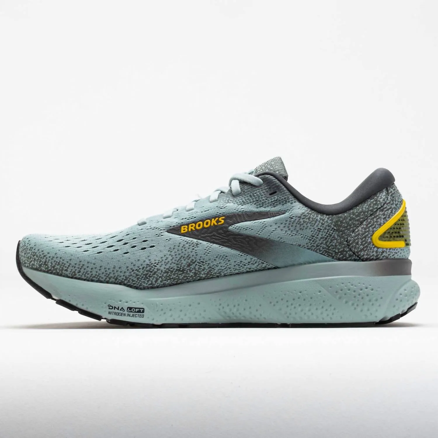 Men's Ghost 16 Running Sneakers In Cloud/grey/gold