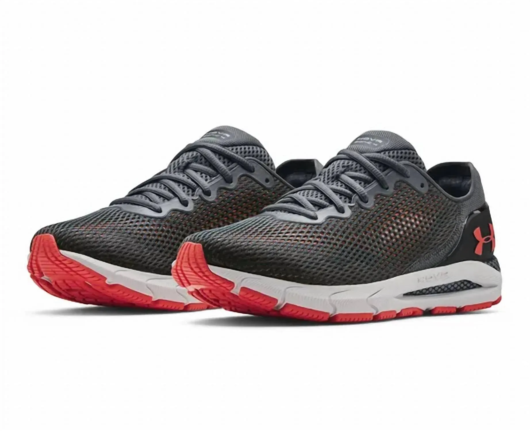 Men's Hovr Sonic 4 Running Shoe In Gray/red