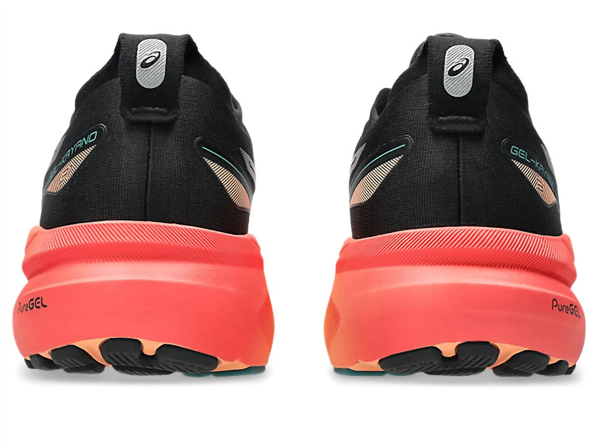 Men's Kayano 31 Running Shoes In Black/rainy Lake