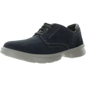 Mens Lace-Up Man Made Casual And Fashion Sneakers