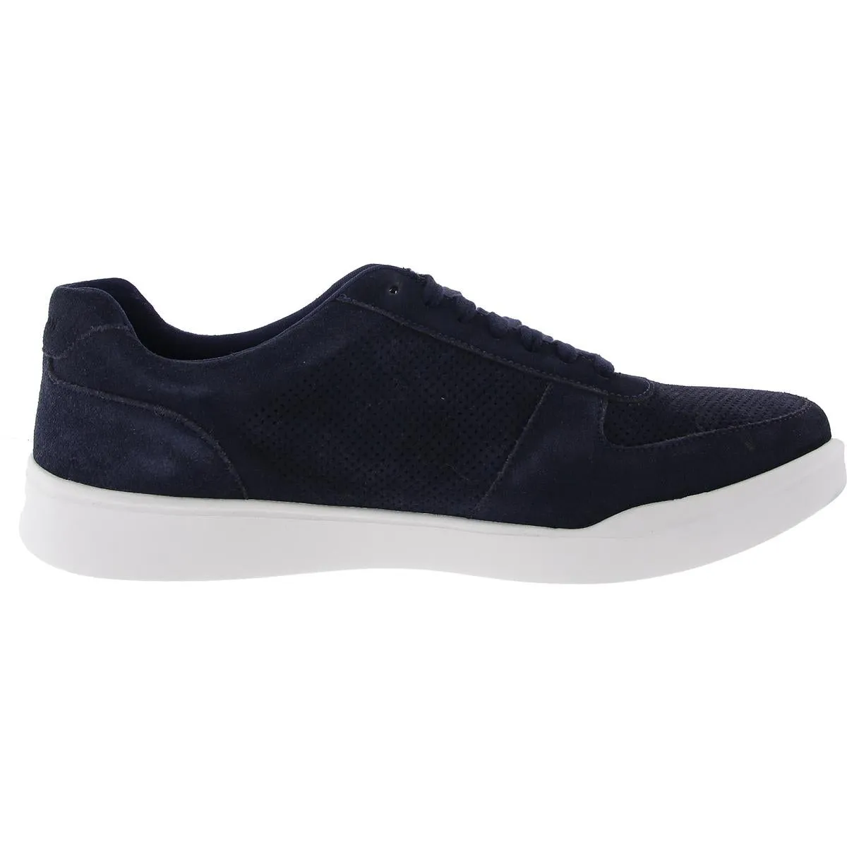 Mens Lace-Up Manmade Casual And Fashion Sneakers