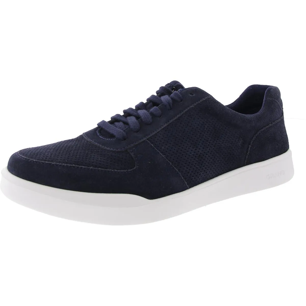 Mens Lace-Up Manmade Casual And Fashion Sneakers