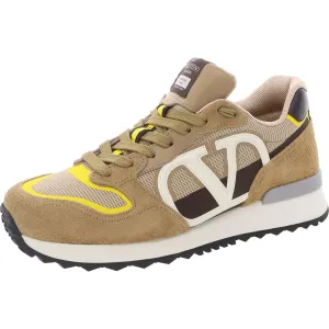 Mens Lace-Up Suede Casual And Fashion Sneakers