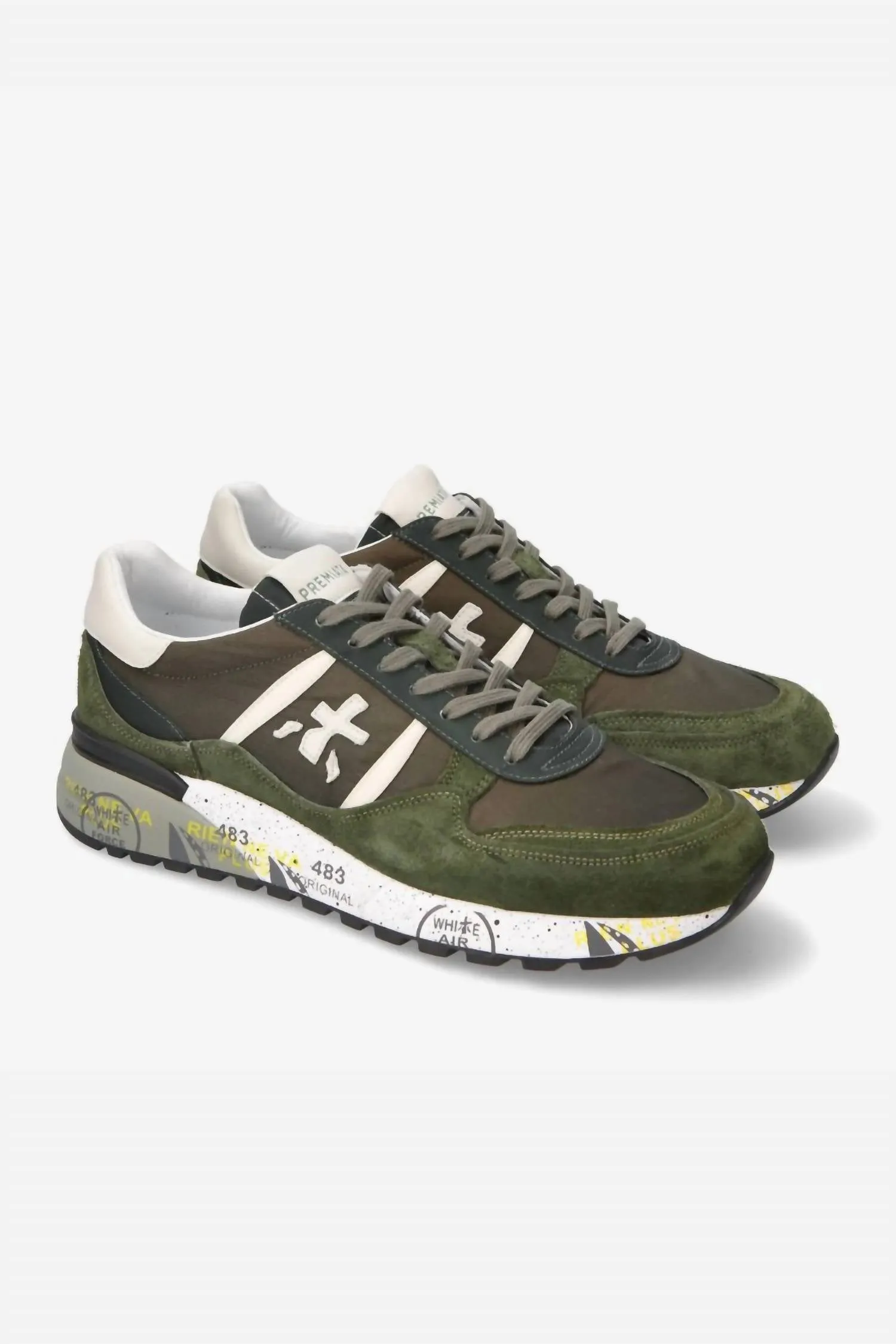 Men's Landeck Sneakers In Green