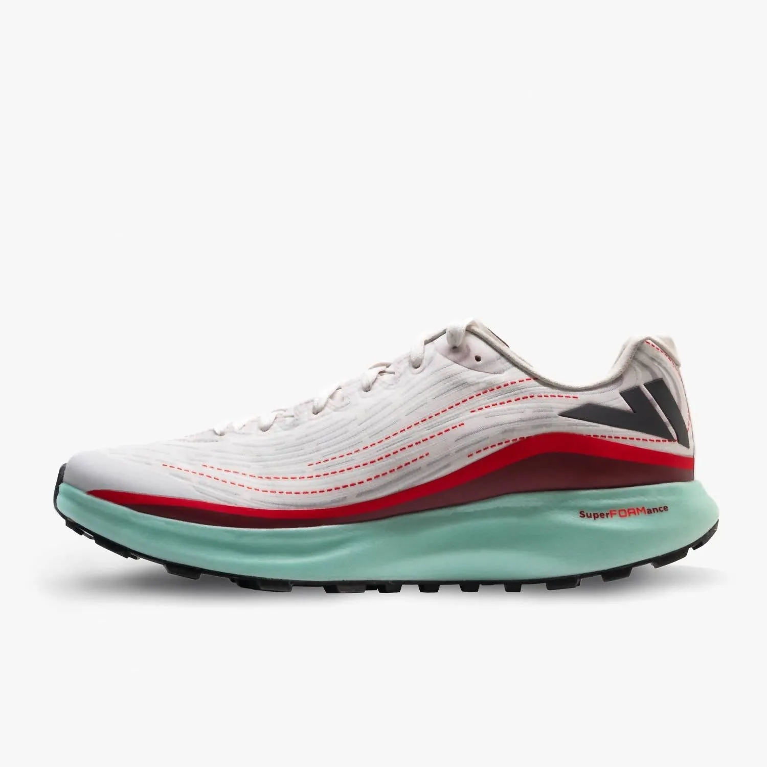 Men's Lightspeed Running Sneakers In White/green
